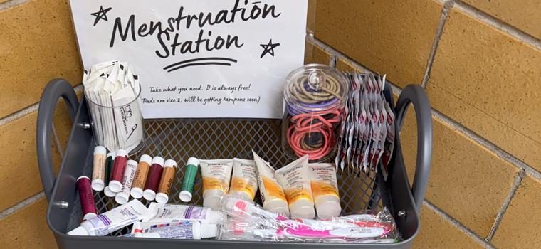 Personal Hygiene Project Benefits Students